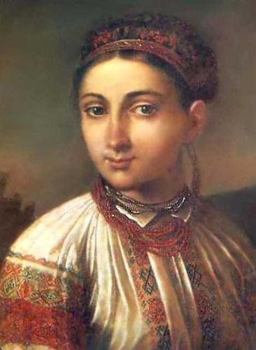 Vasily Tropinin Girl from Podillya, Sweden oil painting art